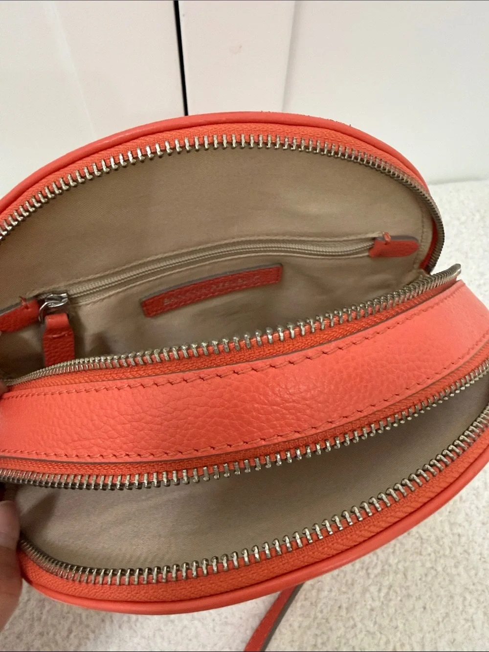 Banana Republic Round Crossbody Bag in Red